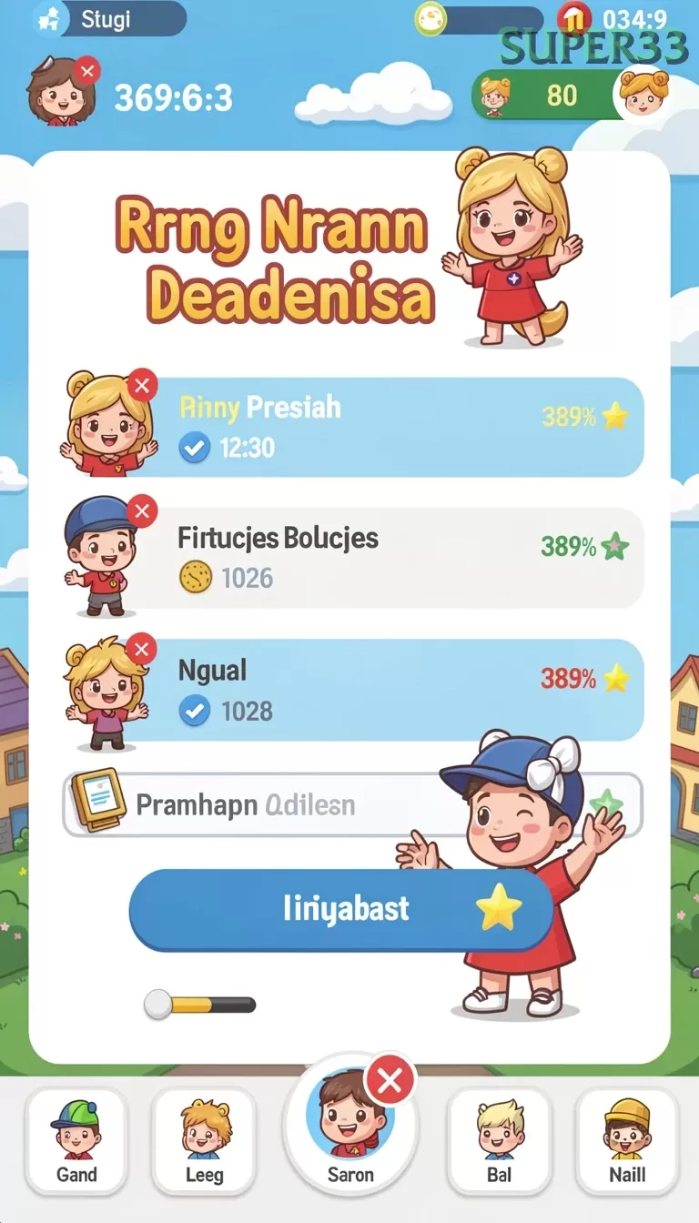 Cuplikan layar API36 — menu navigasi